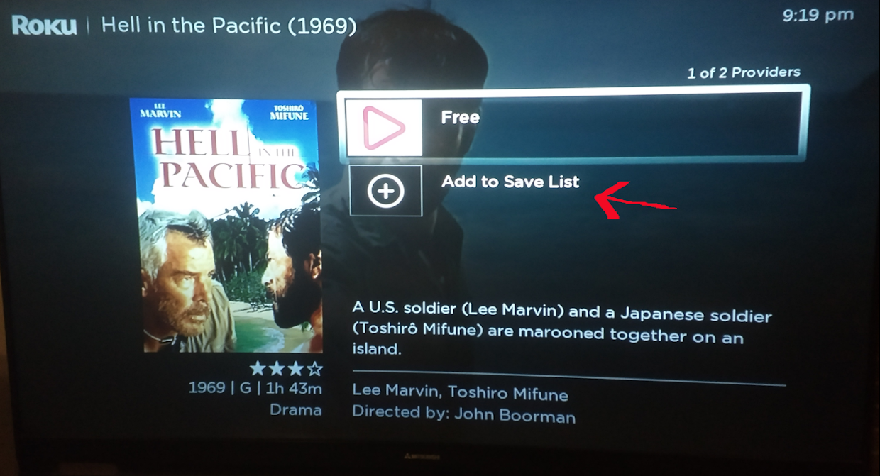 Movieland TV App Watch List missing - Roku Community