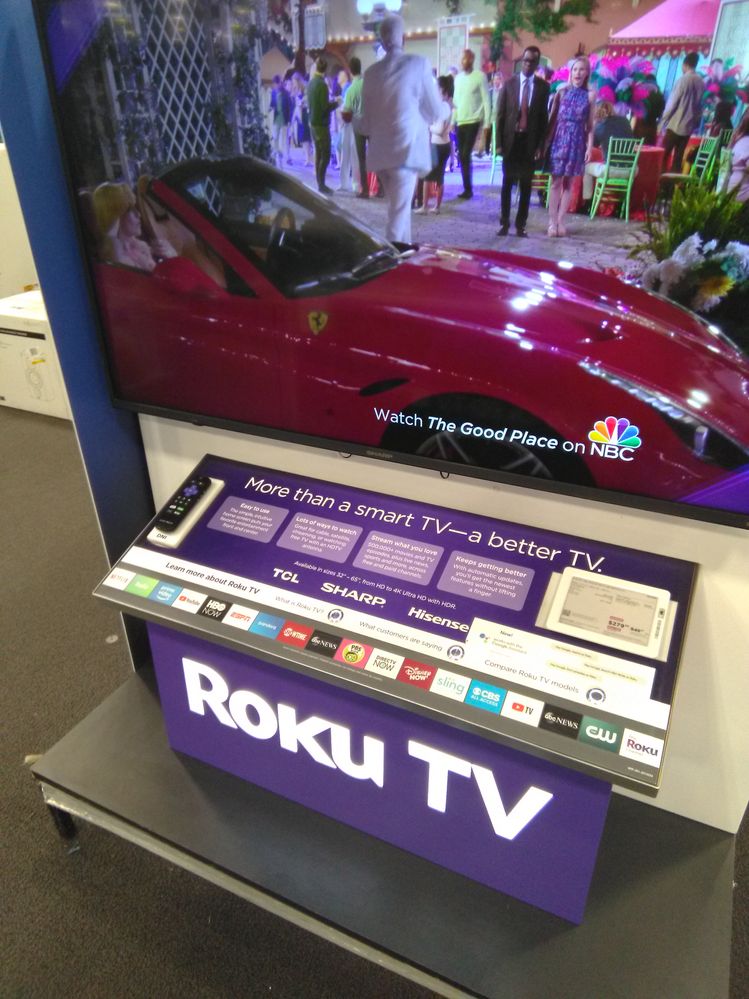 Roku Television Only Display Kiosk