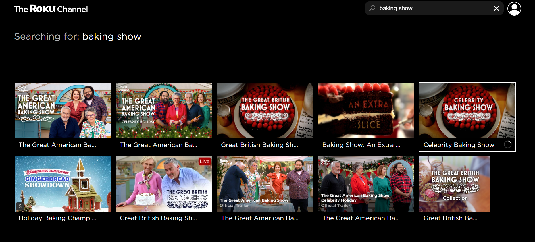 Solved: Great British Baking Show VOD? - Page 4 - Roku Community