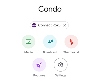 does roku work with google home