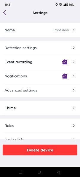 Solved: Detection zone settings missing from app - Roku Community