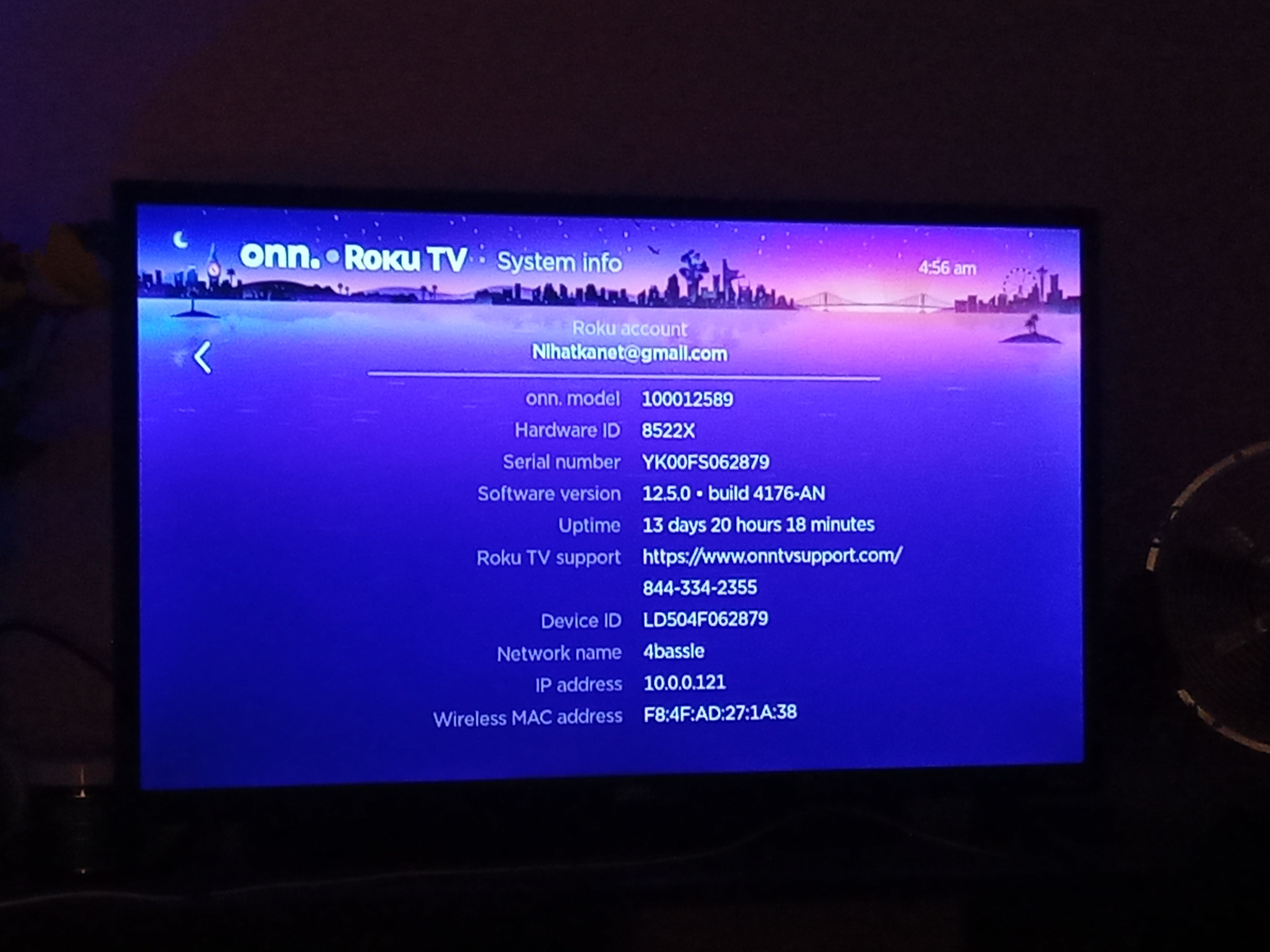 Solved: [SOLVED] Roku device showing error of 