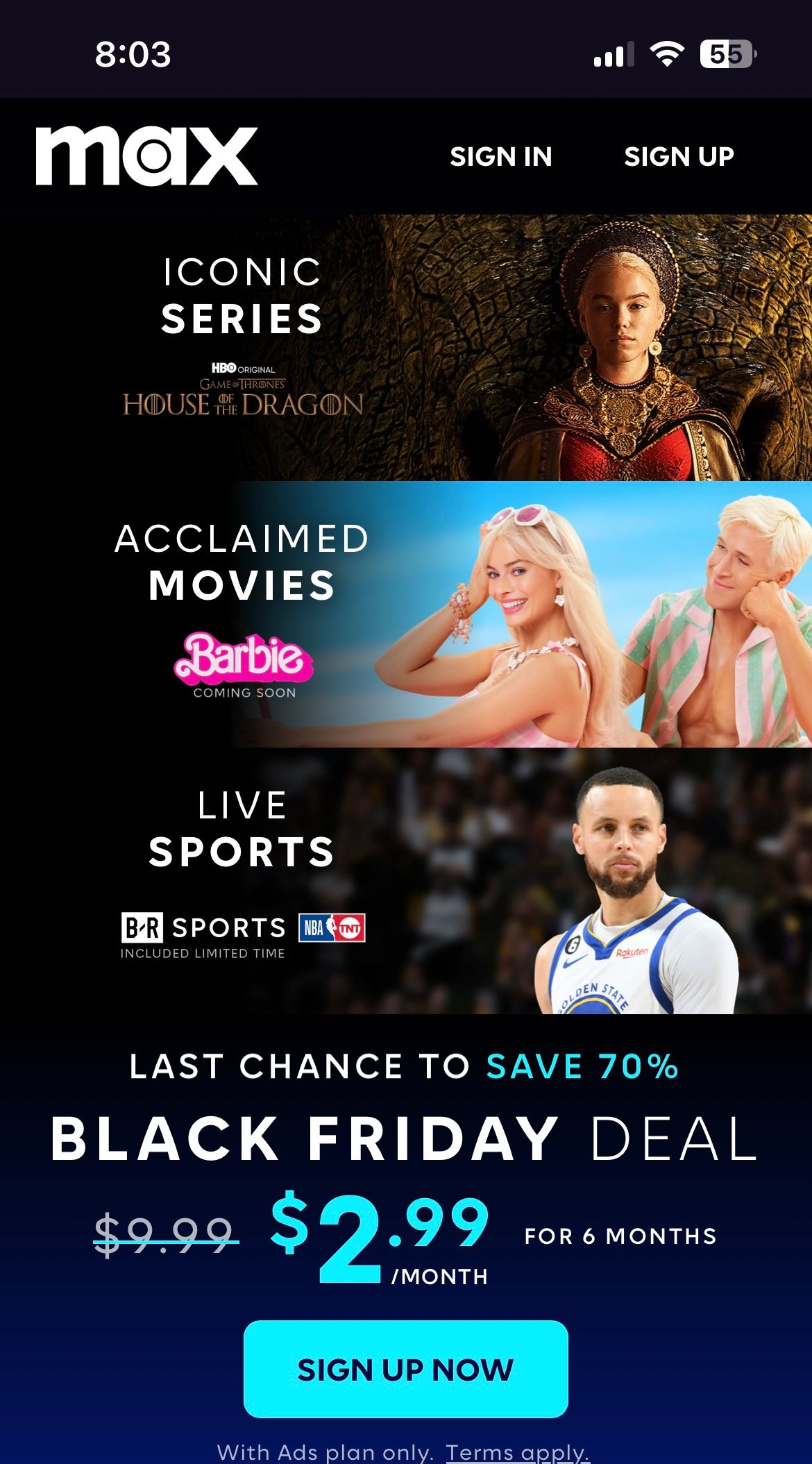 HBO Max Black Friday Deal 2022: Get 80% Off Your First 3 Months