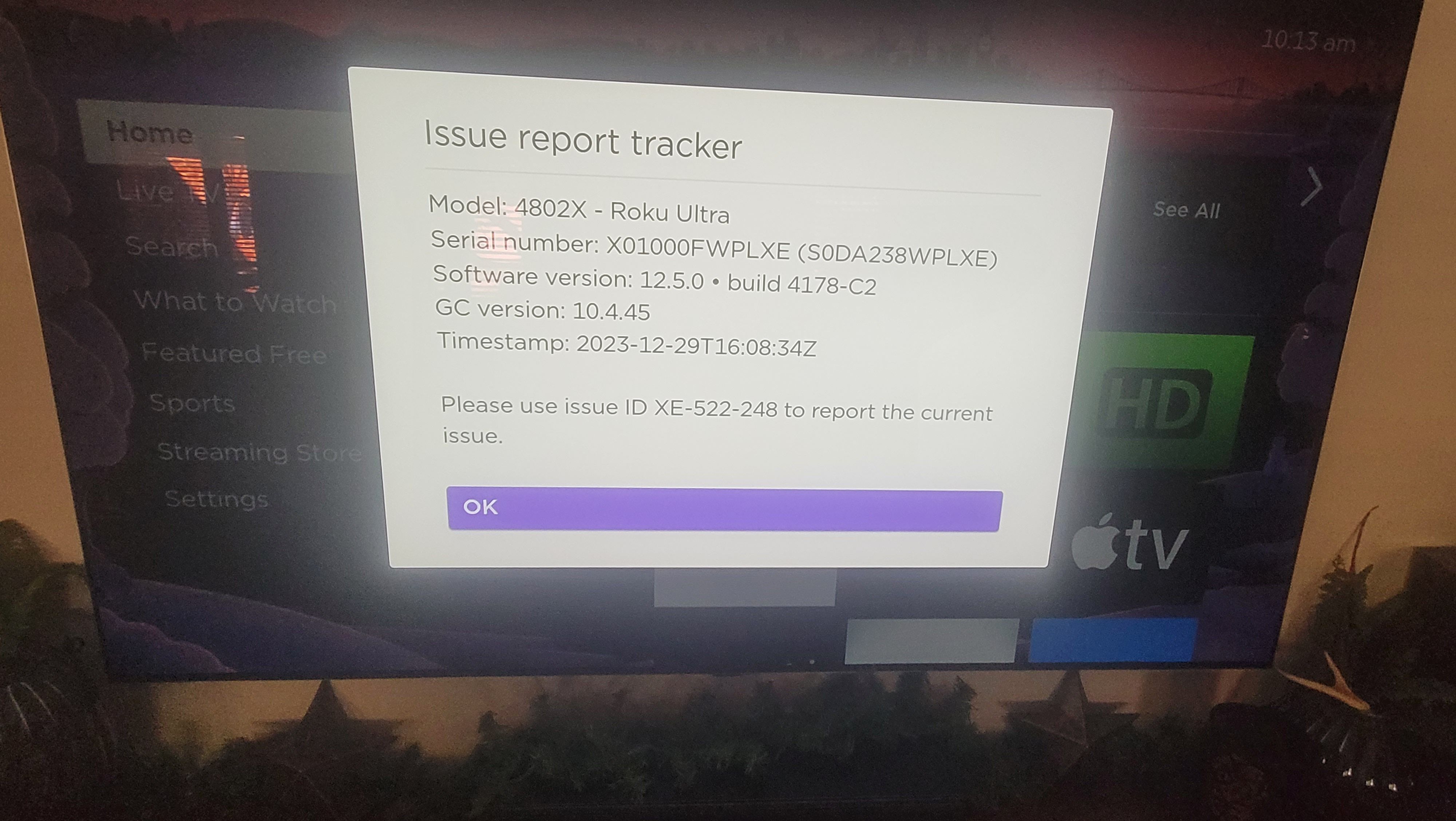 Roku keeps going back to home screen Roku Community