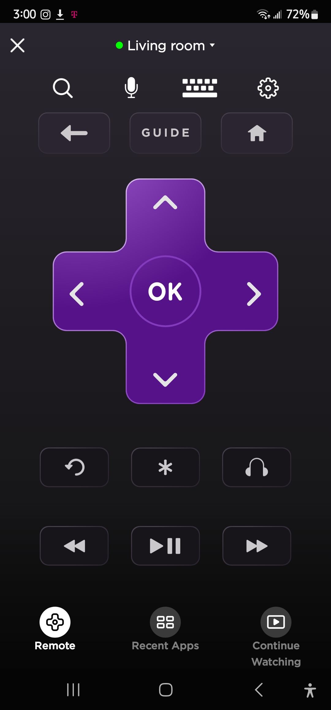 Solved: No option to access power button and volume key on... - Roku ...