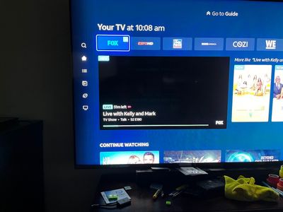 Black screen on live windowed view, Directv app