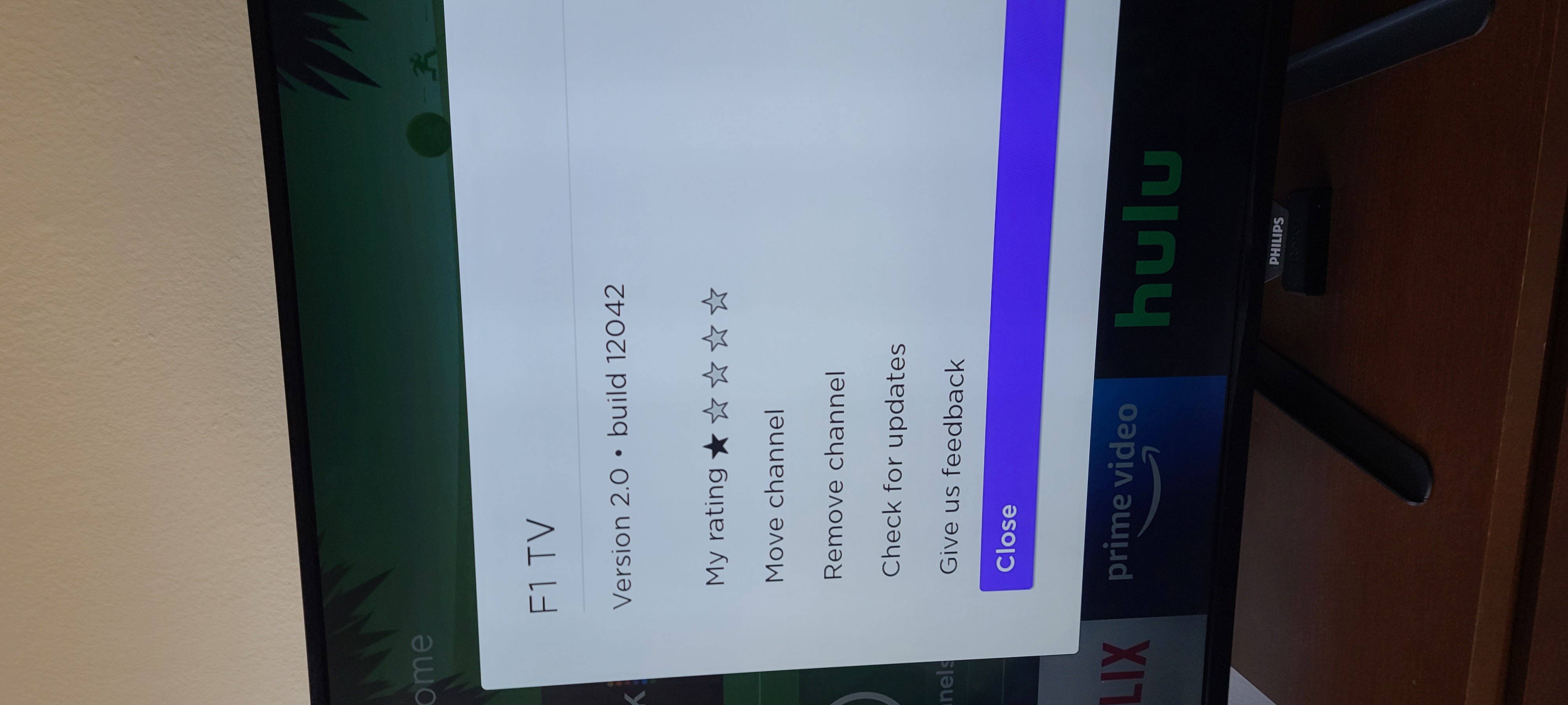Solved: F1 TV - Sign in issues and app not updating - Roku Community