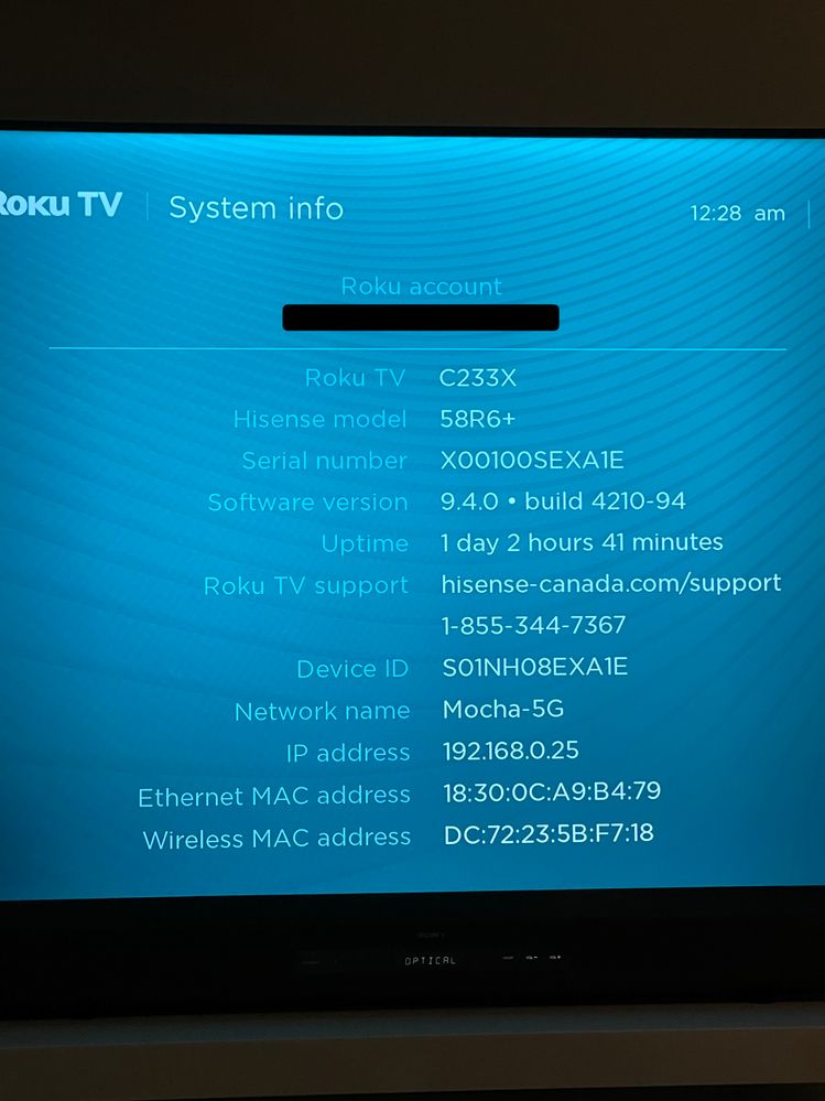 Hisense Roku TV - Airplay-Casting stopped working - Roku Community