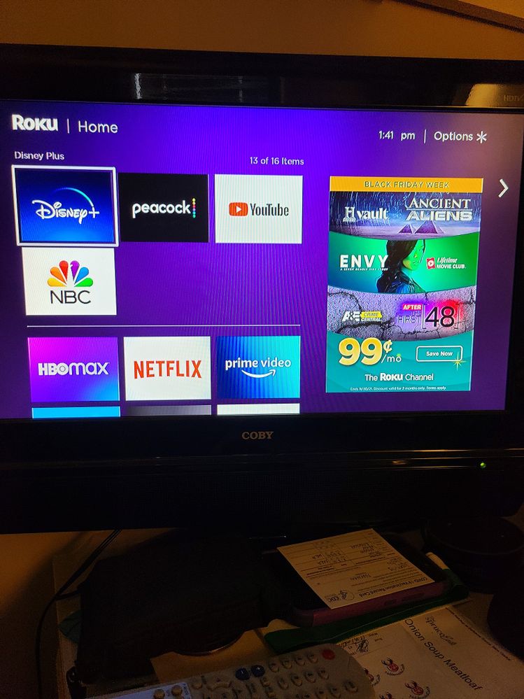Ultra LT Home Screen