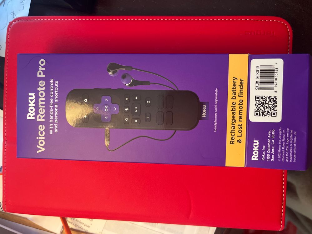 This is the remote I recently purchased… it works with the tv and Roku …but the headphone are sold separately(heads-up)