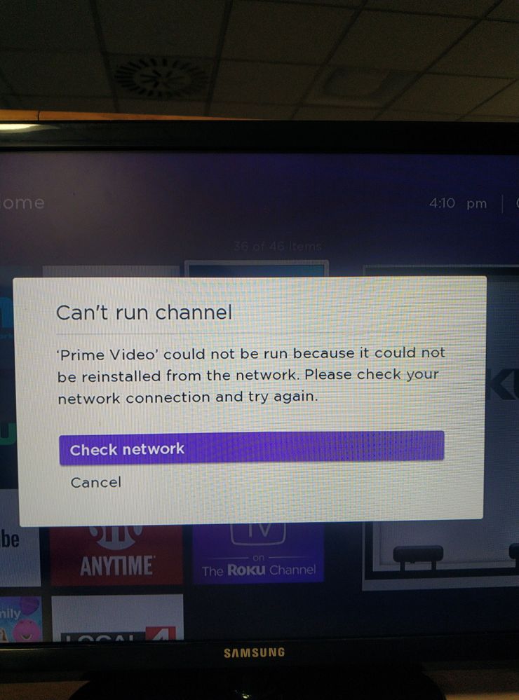 How To Implement "Can't Run The Channel" Message W... - Roku Community