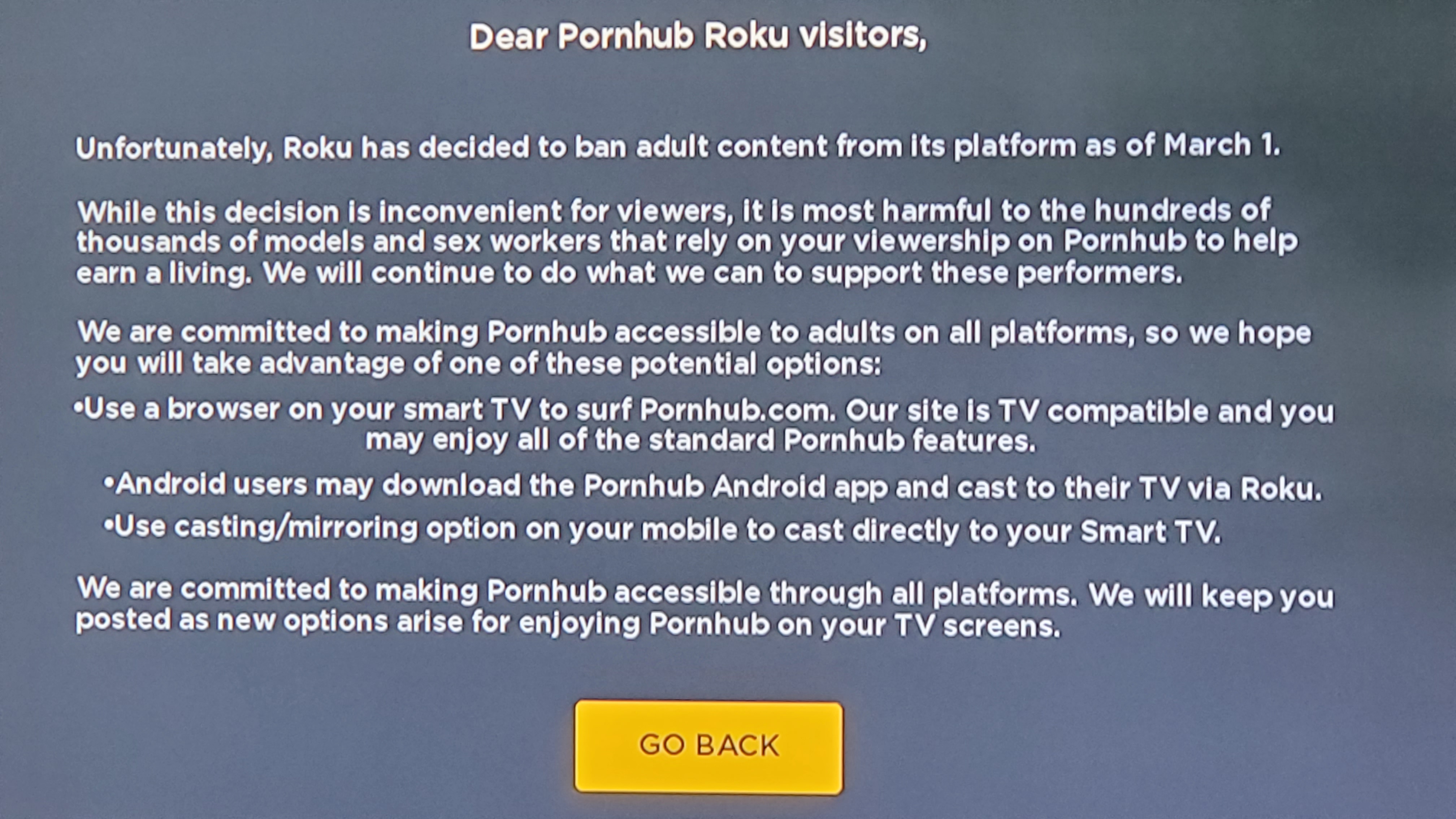 Solved Roku removing Private/Non-Certified Channels? - Page 20