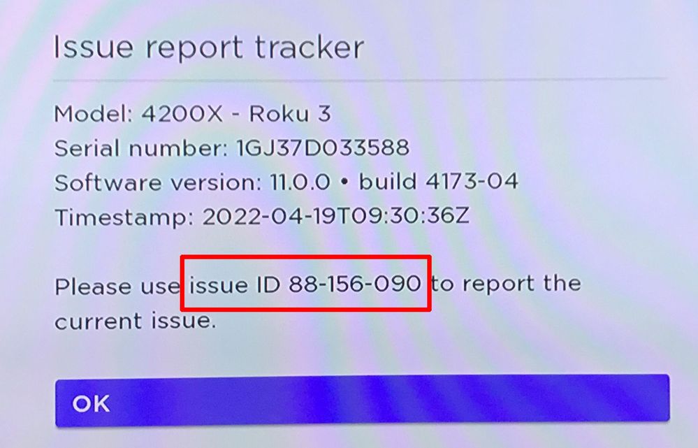 Roku 3 Living Room Tracker-ID info.JPG