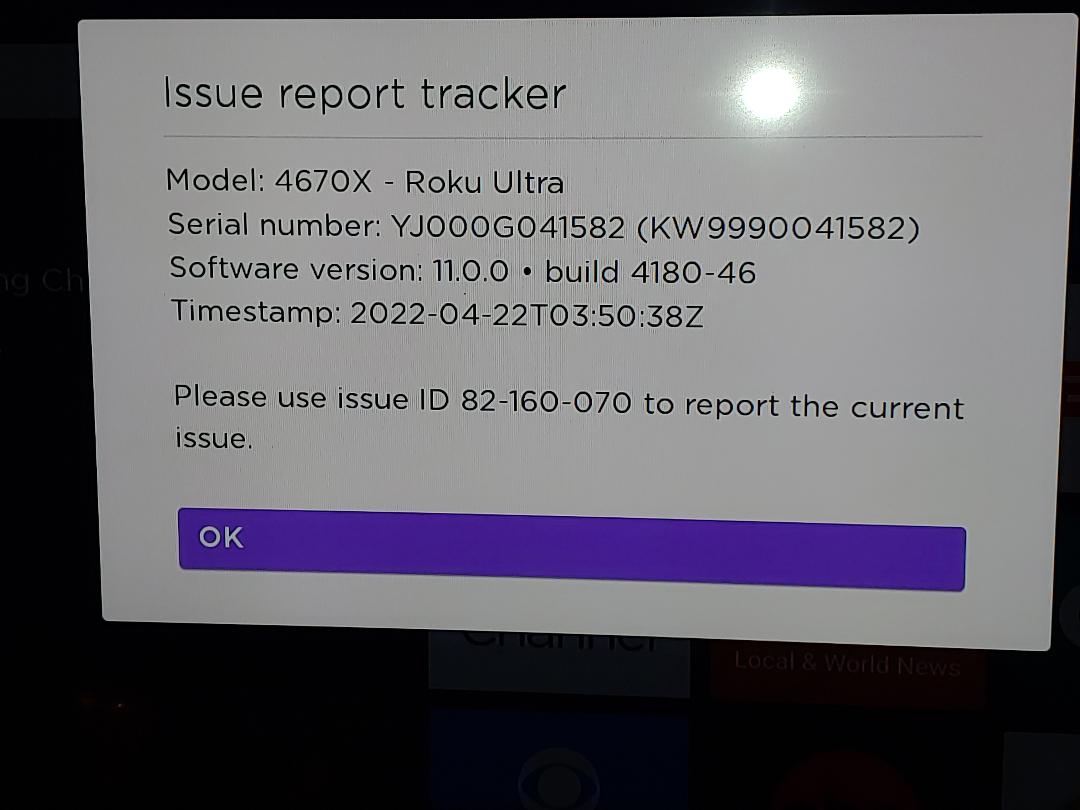 Solved: Os 11.0 Build 4168-91 "channels Could Not Be Run B... - Roku ...