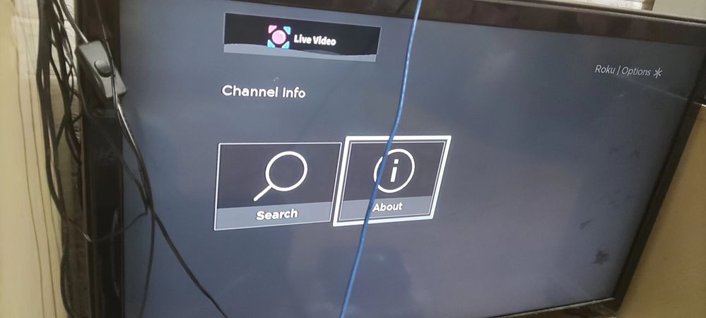 Can't show content normal in my roku box