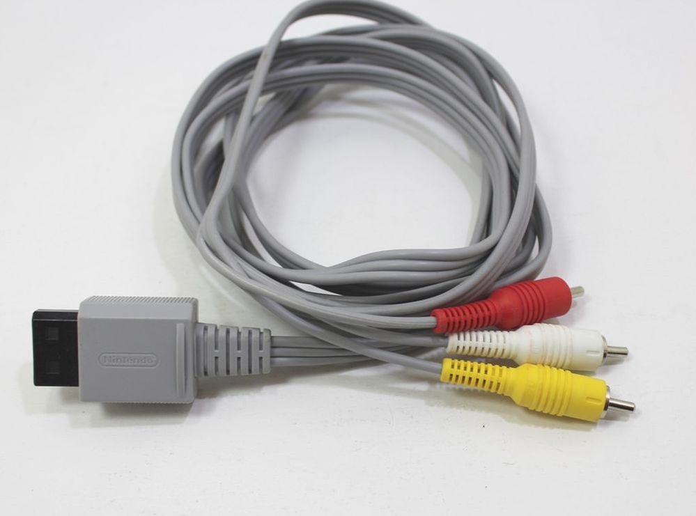 This is what the cables that I’m using for the Wii-U look like. (Photo credit: Empow’Her)